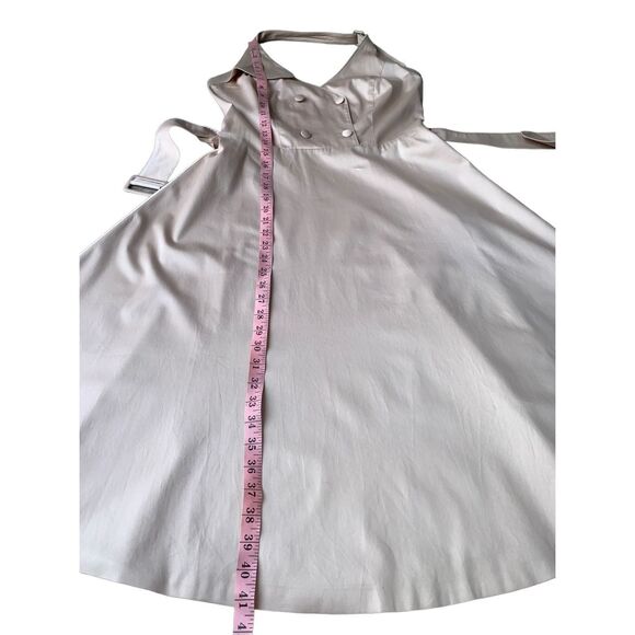 Burberry Vintage Pink Double Breasted Halter Top A-Line Dress - Picture 11 of 13